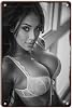 Sexy Girl Poster Metal Tin Sign Sexy Retro Metal Tin Sign Men Wall Decor Bar Restaurant Cafe 20x30cm,FW0243