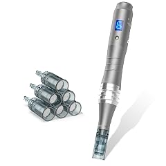 Microneeding Derma Roller Pen Micro Needle Roller Pen for Home Use Microneedle Roller Pen for Women Men Tools