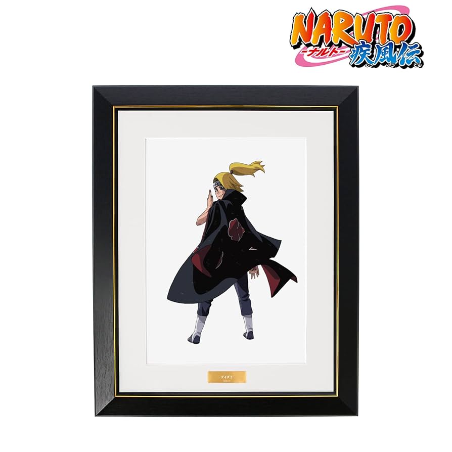 NARUTO ナルト　我愛羅　キャラファイングラフ　戦う背中ver 描き下ろし NARUTO-ナルト- 疾風伝 - 描き下ろしイラスト 我愛羅 戦う背中