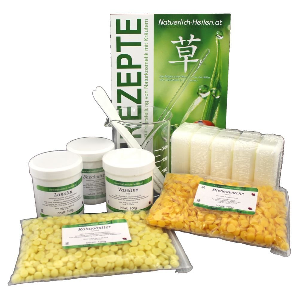 Naturkosmetik selber machen - Starterset - Rezepte für die Naturkosmetik aus Kräutern Schönheitspflege von Kopf bis Fuß selber machen