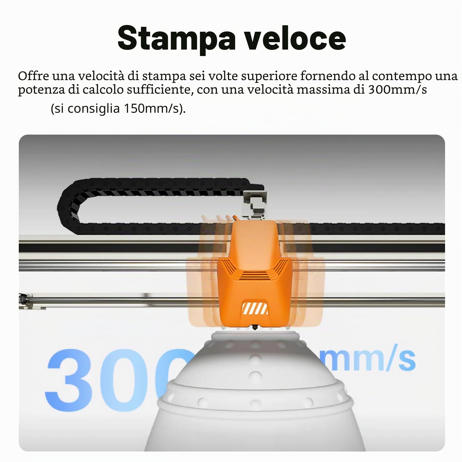 HzdaDeve 0,6 mm Hotend per OrangeStorm Giga Hot End, termistore in ceramica, estrusore, testina di stampa in acciaio temprato, cartuccia riscaldante con copertura in silicone extra 1PK per accessori
