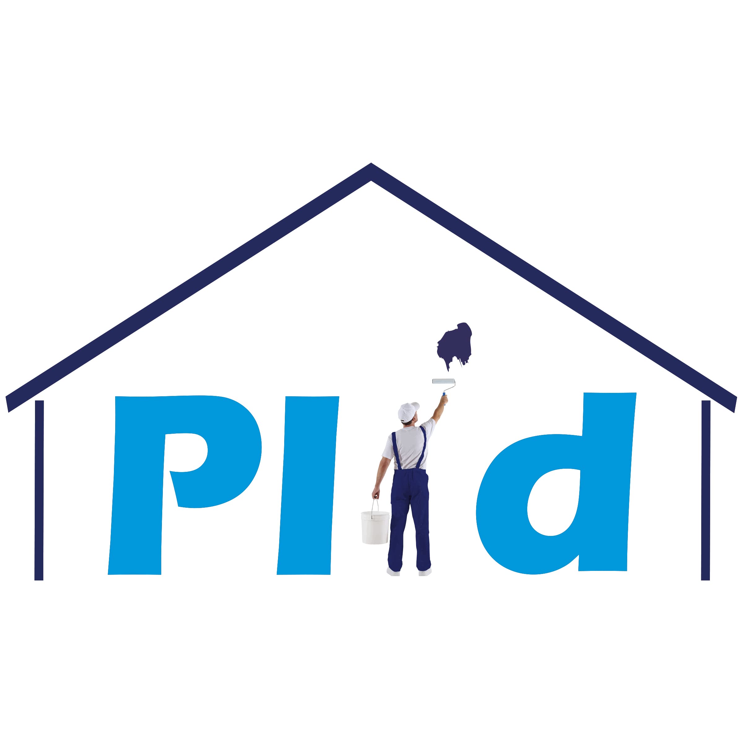 Plid Schneeweiß Wandfarbe Weiß 10L für ca. 60 m² - Polarweiß geruchsarm - Innenfarbe Wall Paint White - Diffusionsfähig