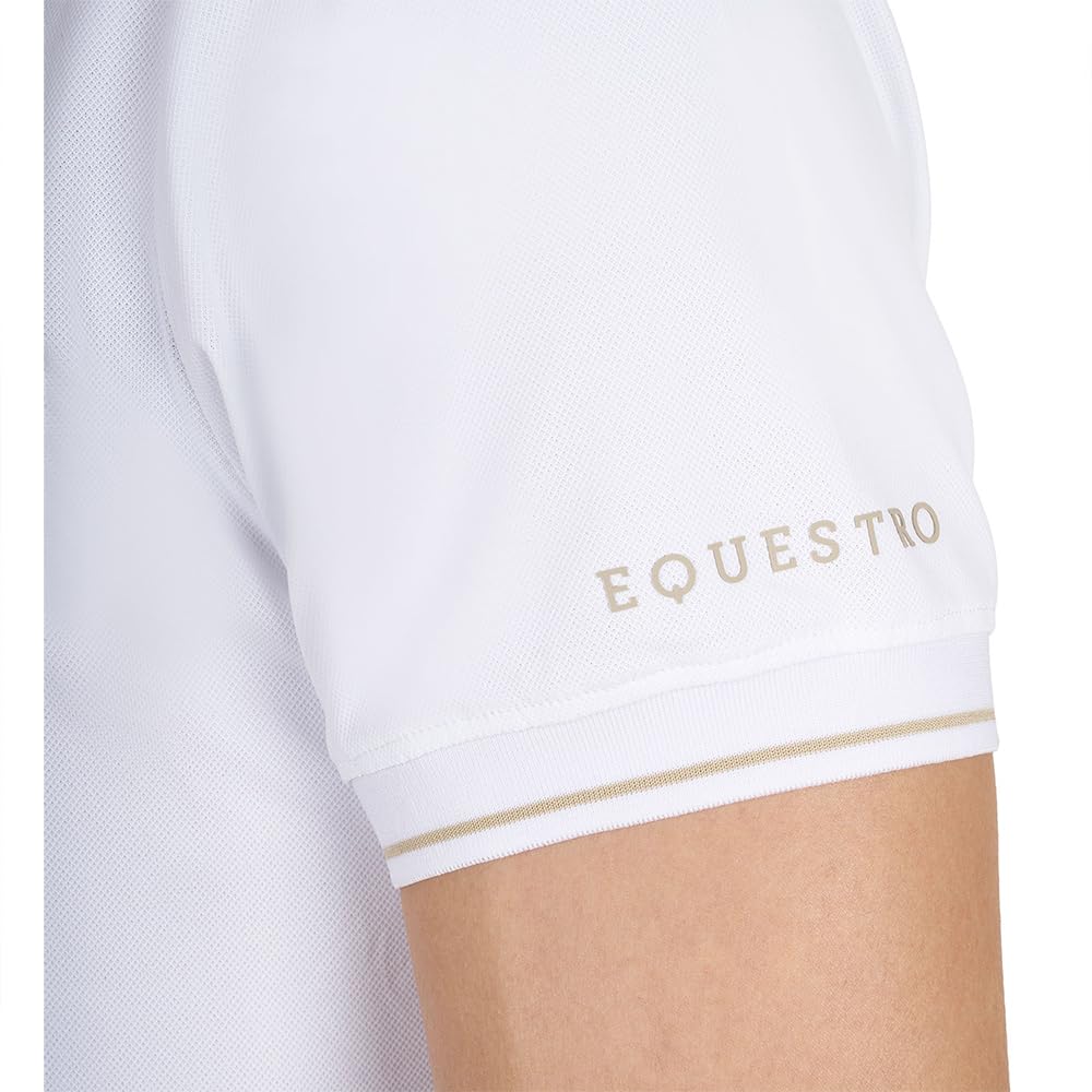 Equestro Technical Training Short Sleeve Polo M
