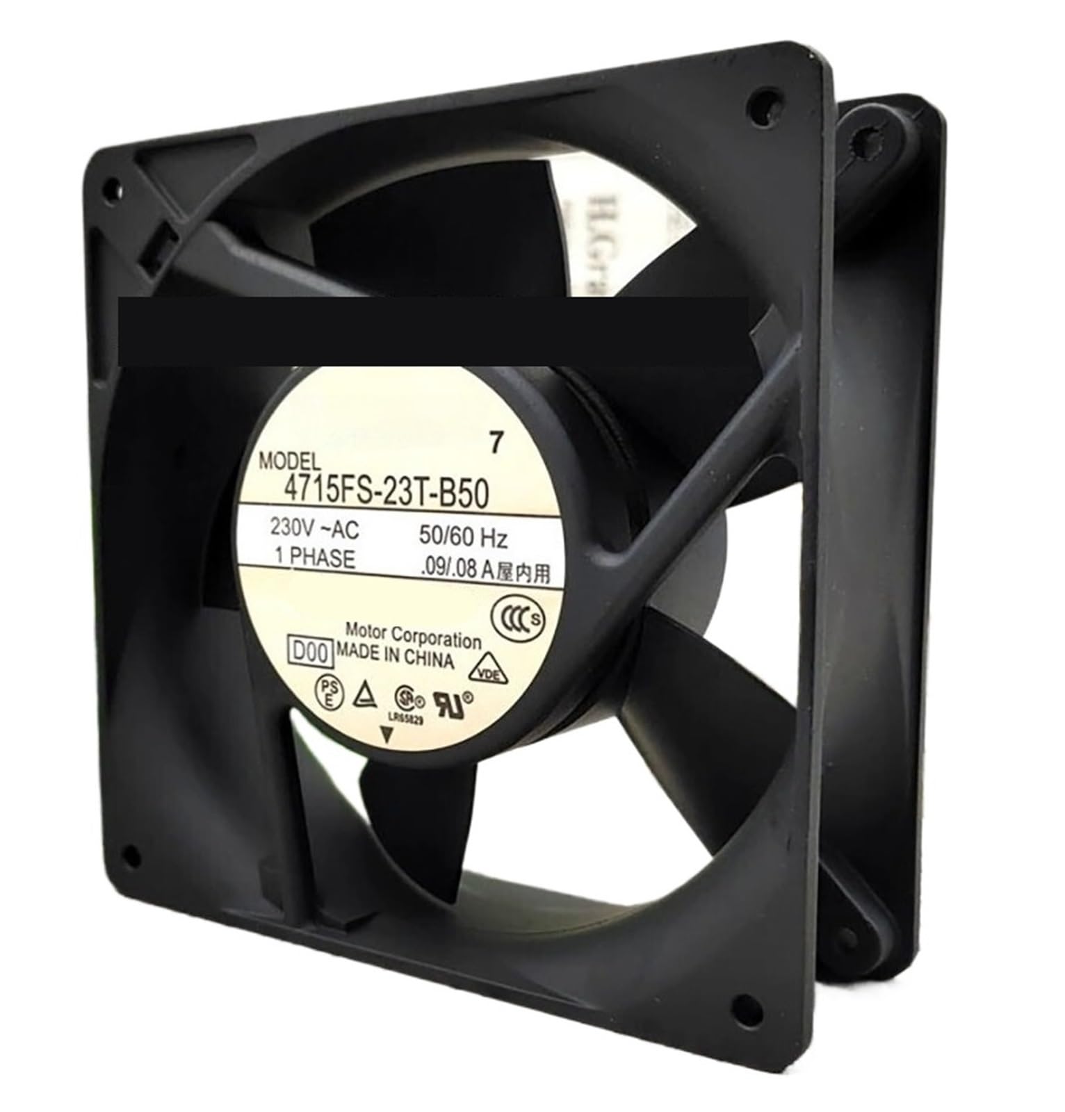 Ventilateur de refroidissement industriel 120mm 4715FS-23T-B50 16W