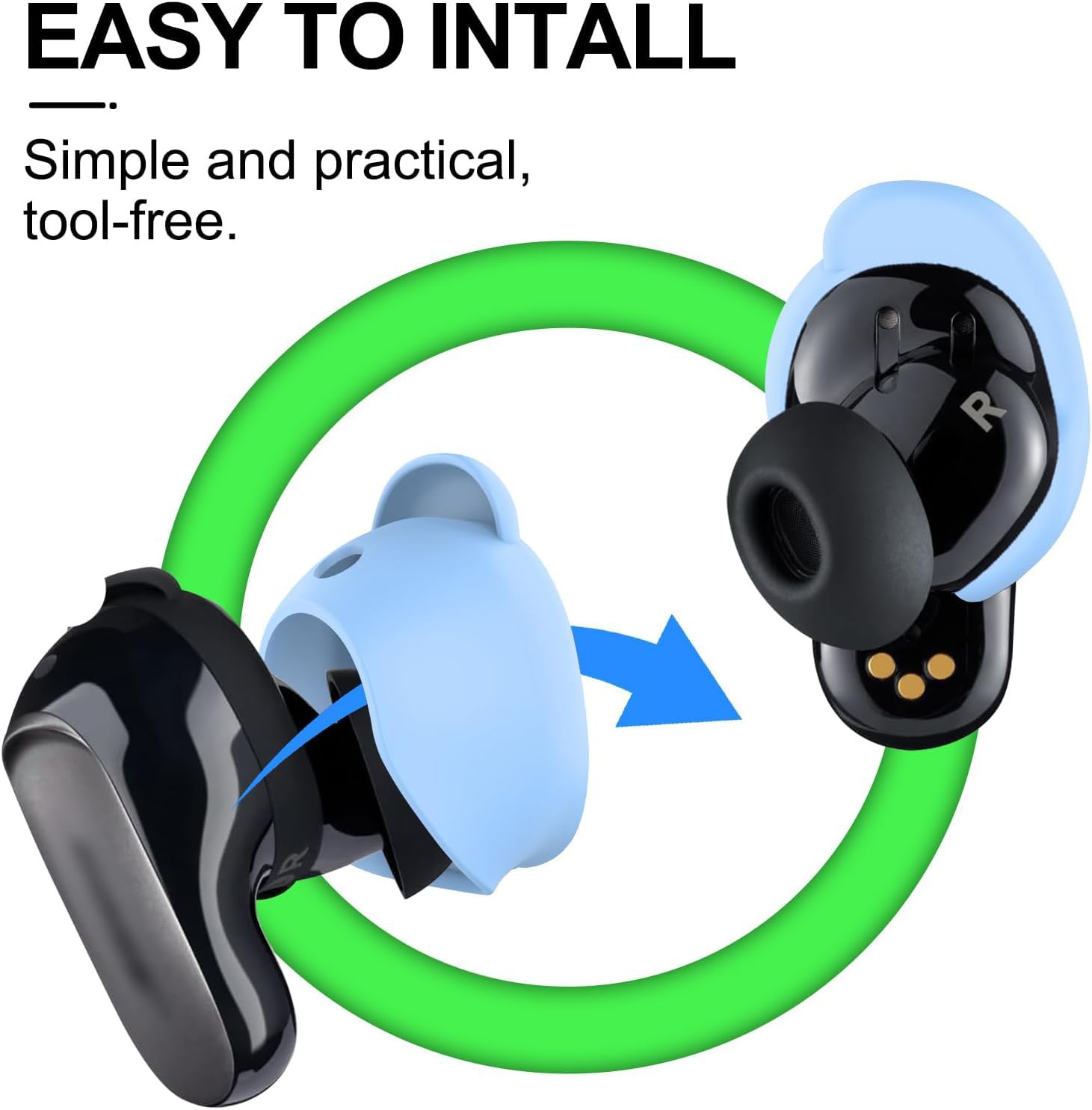 Amazon | イヤーチップカバー Bose QuietComfort Earbuds II (2022