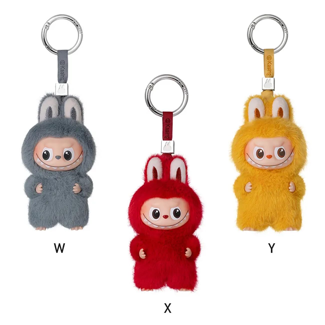 POP MART THE MONSTER PIN FOR LOVE Series Plush Pendant (N-Z