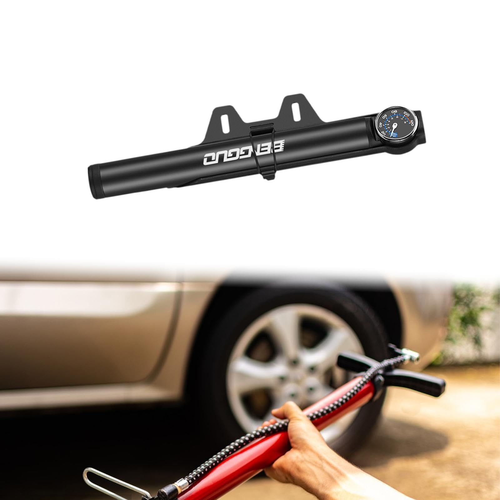 RNXRZANK Electric Bike Tire Pump Air Pump for Mountain Road Bikes Outdoor Car Tires