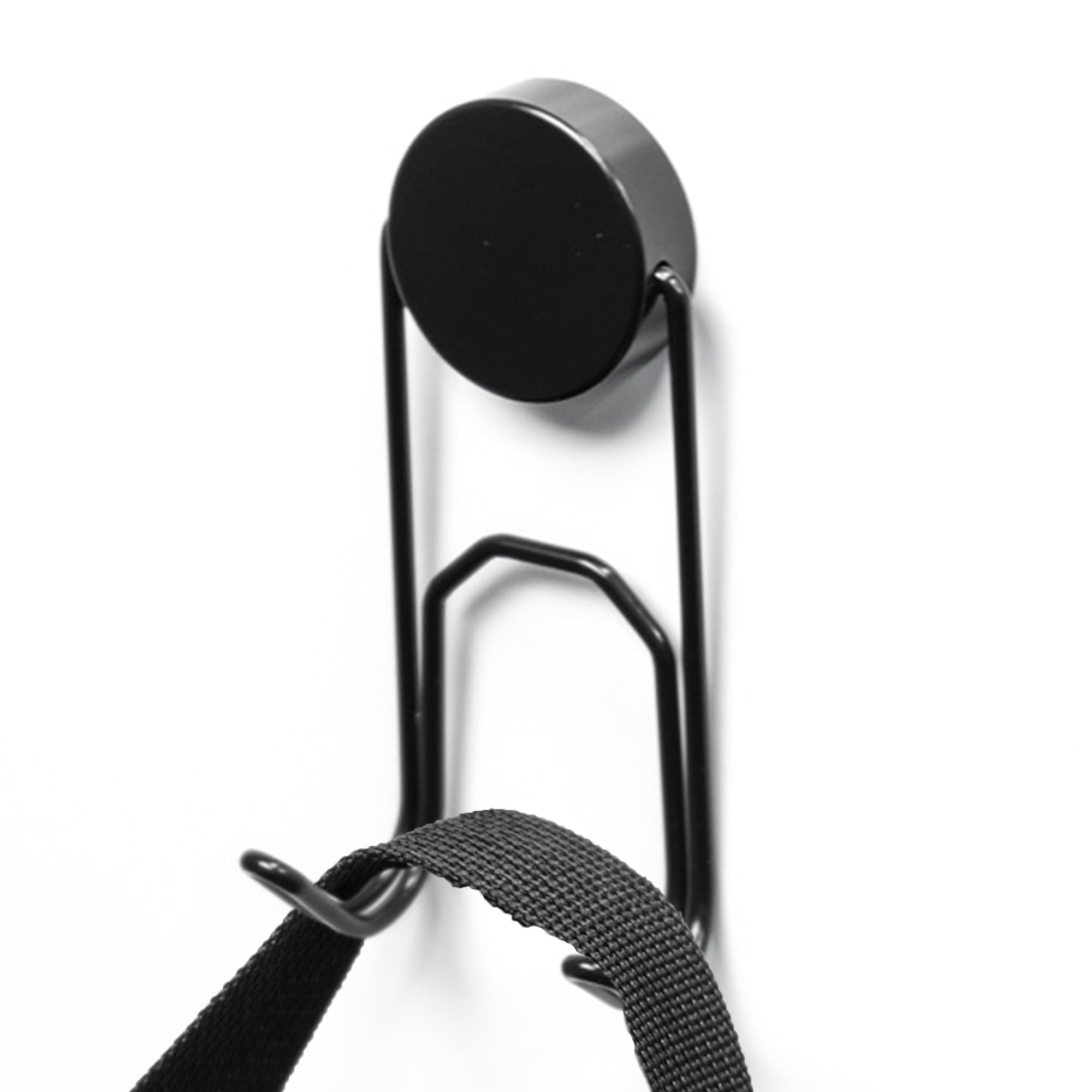 Magnetic Multi-Purpose Swivel Hooks - No Tools Required - Use With Any Ferrous Surface Or Included Adhesive-Backed Steel Discs - Perfect For Coats, Hats And Bags (Pack Of 2) (36mm Dia X 39mm Length) - Online Marketplace