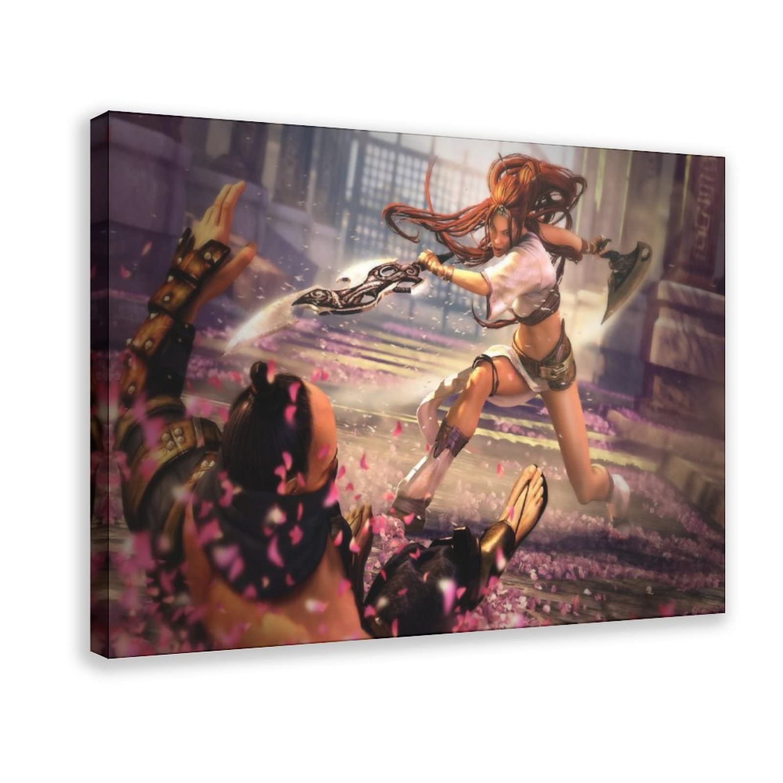 RIELLI Heavenly Sword Game 7 Canvas Poster Wall Art Decor Print Picture Paintings for Living Room Bedroom Decoration Frame: 24x36inch(60x90cm)