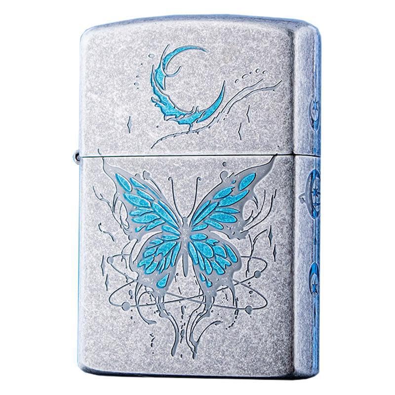 Funda para encendedor compatible con Zipo, carcasa exterior decorativa Ace of Spades