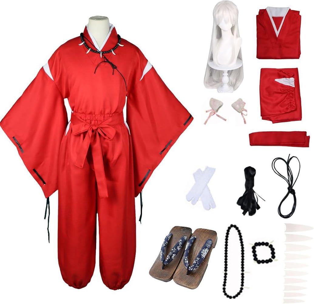 ACOS　犬夜叉　コスプレ　衣装　首飾りセット Amazon.co.jp: [趣味オンライン] 犬夜叉 コスプレ衣装 コスプレ