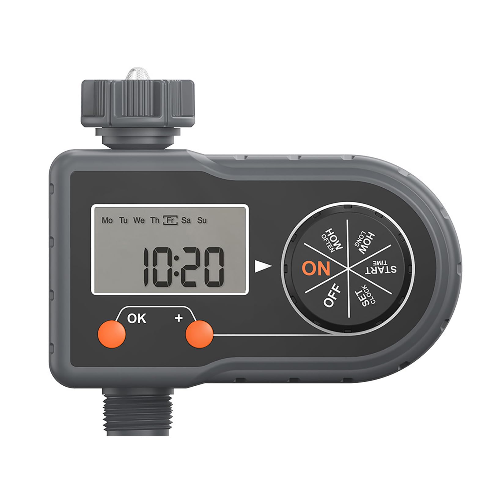 Timer digitale per l'irrigazione Timer for irrigazione intelligente con una presa, sistema di irrigazione automatico for patio, timer for irrigazione for giardino