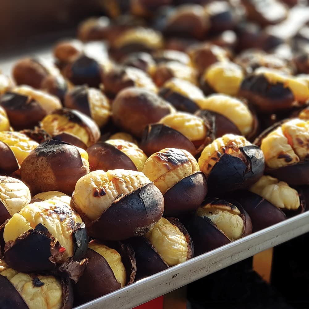 Mein Bazar Zarte Maronen geschält geröstet Esskastien gekocht 16x Set