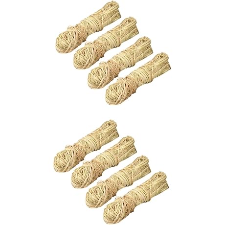 NUOBESTY Raffia for Scarecrow - Halloween Scarecrow Straw for Sale