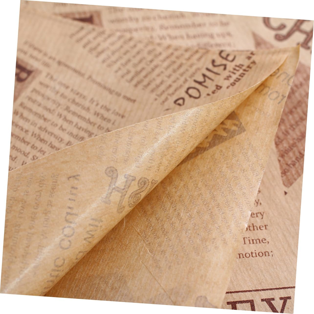 PRETYZOOM 50 Pcs Food Basket Liners Greaseproof Paper Food Basket Paper Liners Disposable