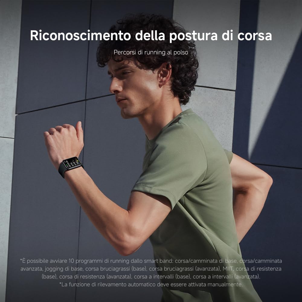 XIAOMI Smart Band 9 Pro Schermo AMOLED 44mm Telaio Alluminio Autonomia 21 giorni Monitoraggio SpO2 GPS 5 ATM
