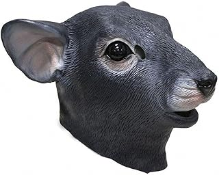 HENGYUTOYMASK Mouse Latex Animal Mask Masquerade Cosplay Mask Carnival Party Fancy Dress Rat Mask