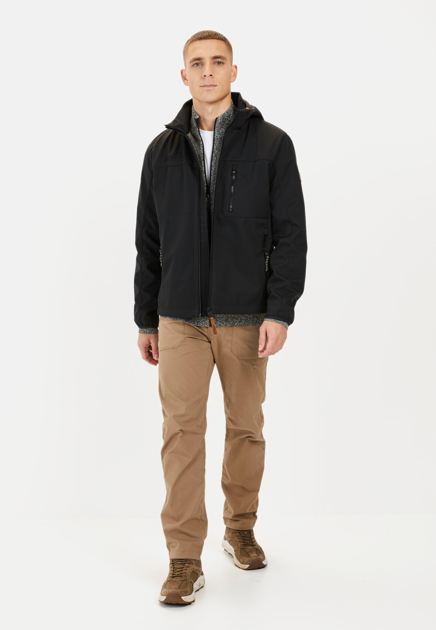 camel active 430120-9N61 - Herren Blouson, Größe:52, Farbe:asphalt