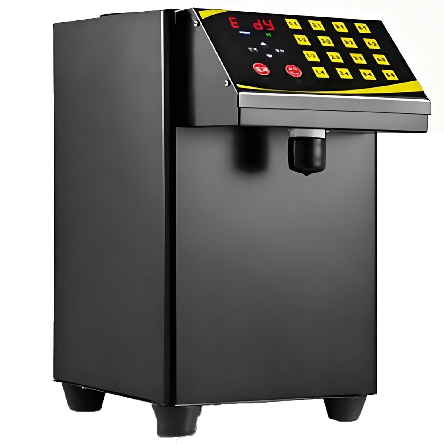 QuinteZhenTially Commercial Quantitative Syrup Dispenser Black