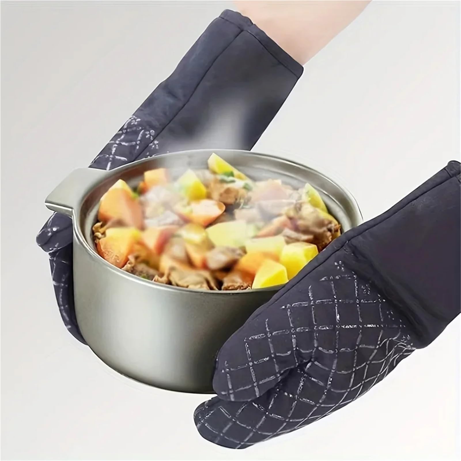 Mitaines de Four, Mitaines résistantes à la Chaleur for Griller, pâtisserie, Cuisson, Barbecue, Gadgets de Cuisine pour La Cuisine
