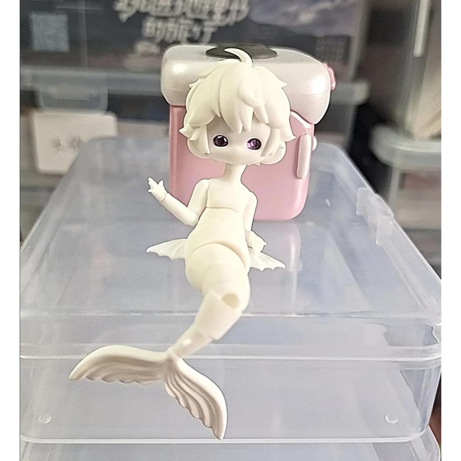 Amazon.co.jp: エンゼル 天使 BJDドール 7CM 人獣 獣体 DIY素体 装塗