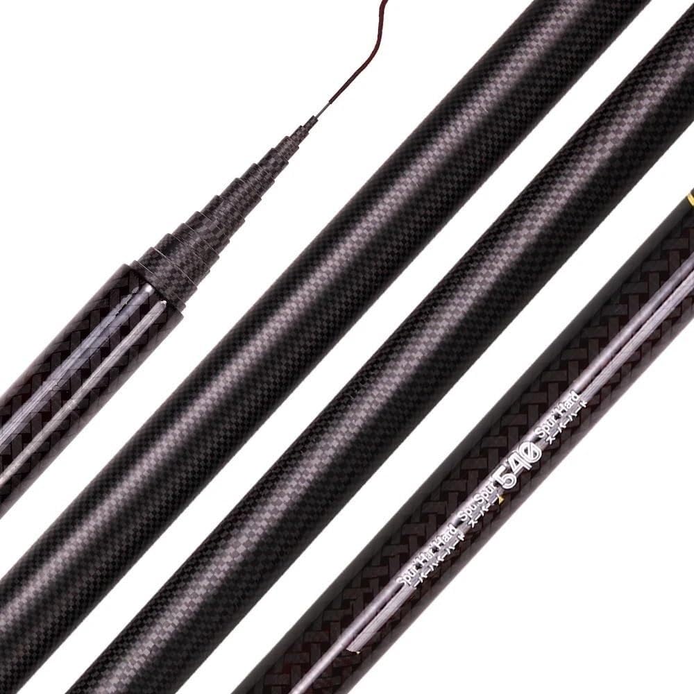 Canna da Pesca Canna da Pesca Telescopica Stream Hand Pole Carpa 1.8/2.7/3.6/5.4/630CM Portatile