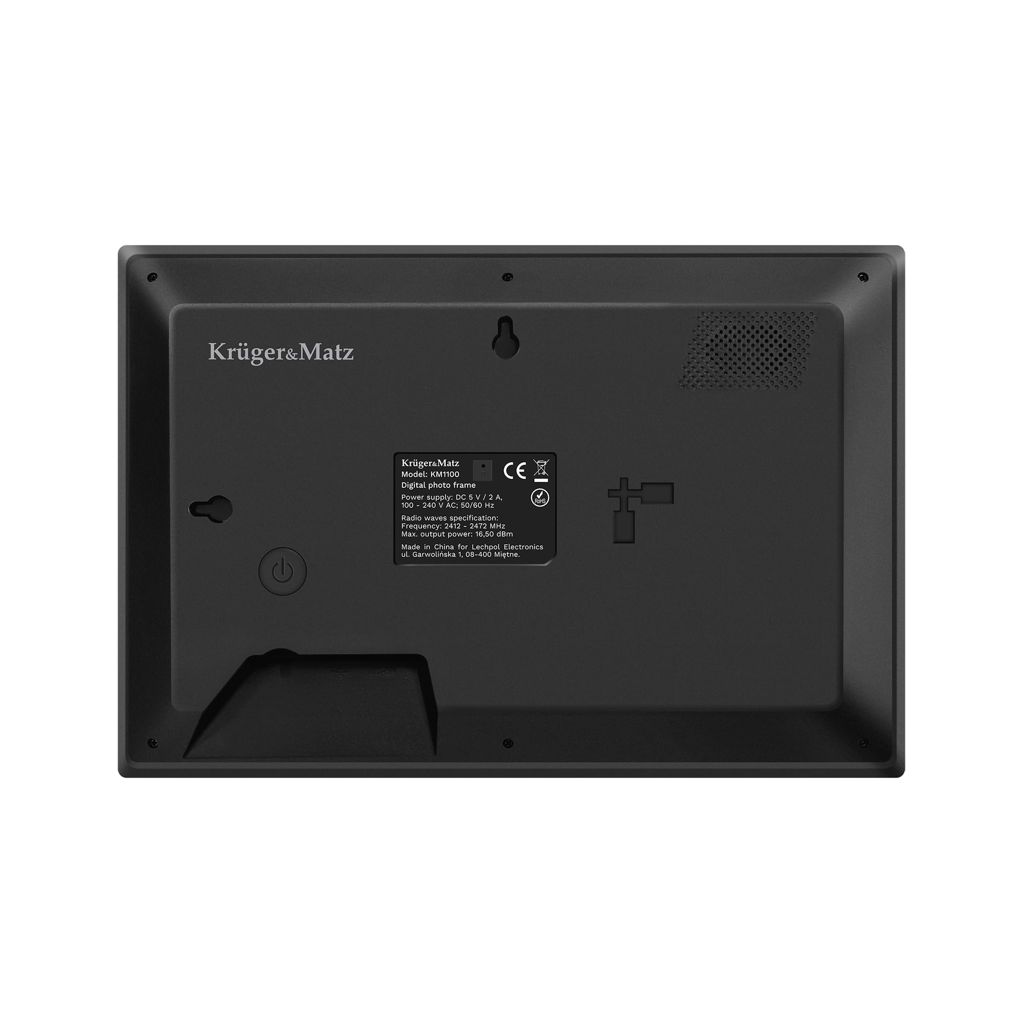 Kruger & Matz KM1100 Frameo Wi-Fi - Marco de Fotos Digital (10,1", Panel