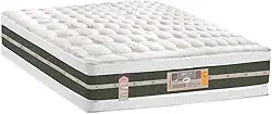 Colchão King Silver Star Molas Bonnel Air Double Face 193cmx203cm Castor