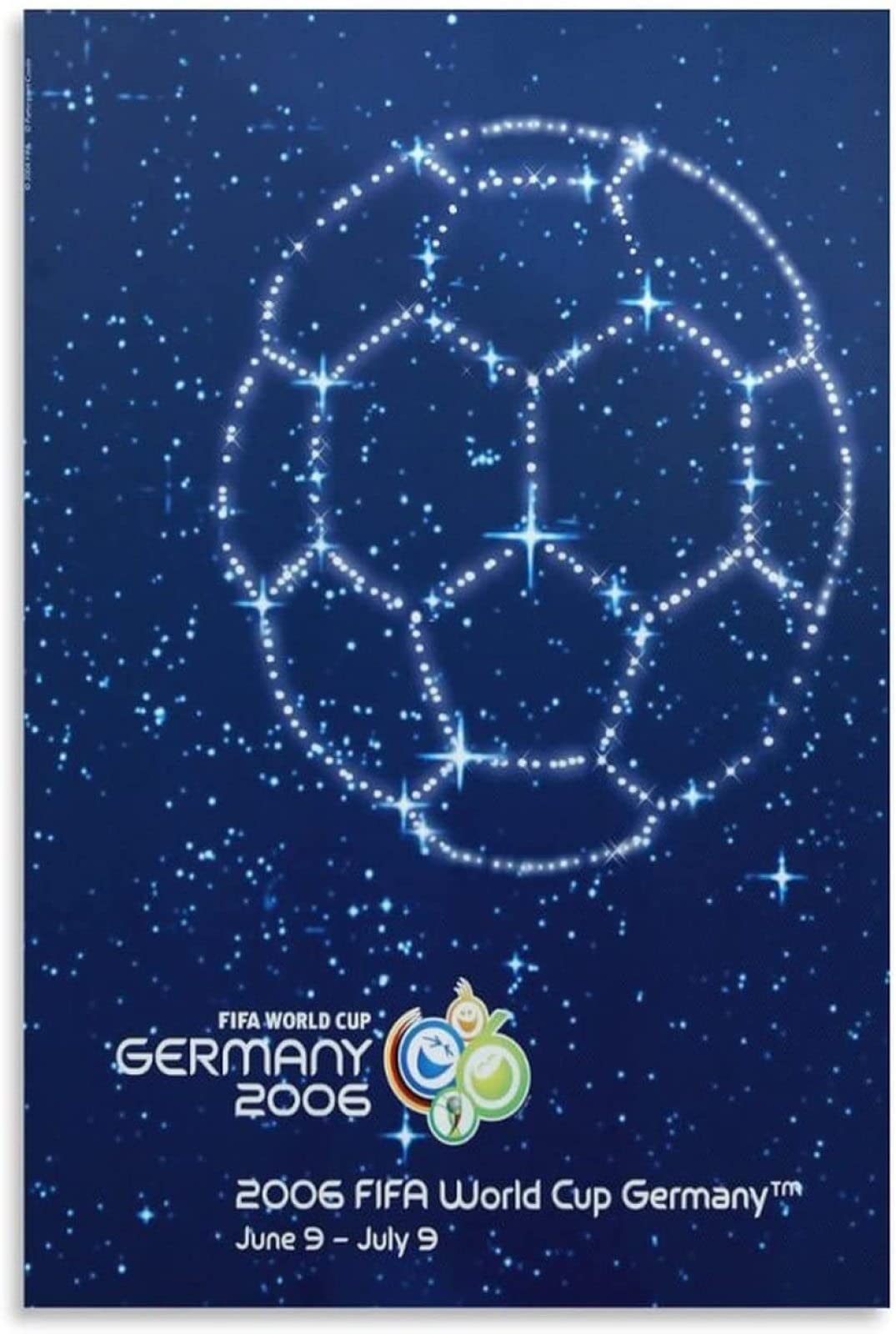2006 Germany FIFA World Cup Poster and Prints Football Wall Art