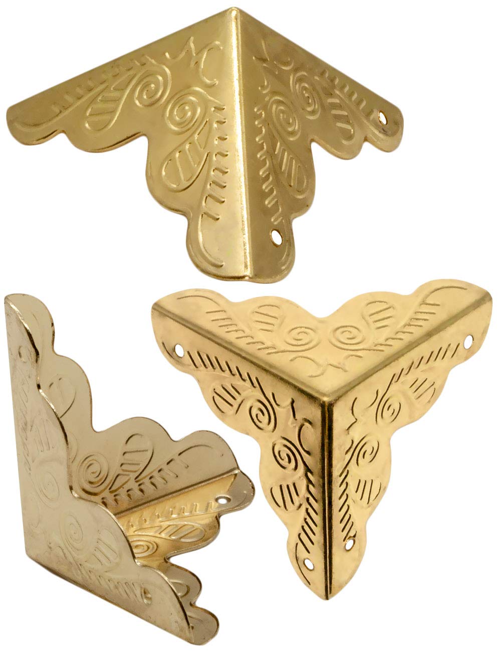 50 Pezzi Mini Cerniera In Ottone Antico Piccole Cerniere Retrò - Foto 9