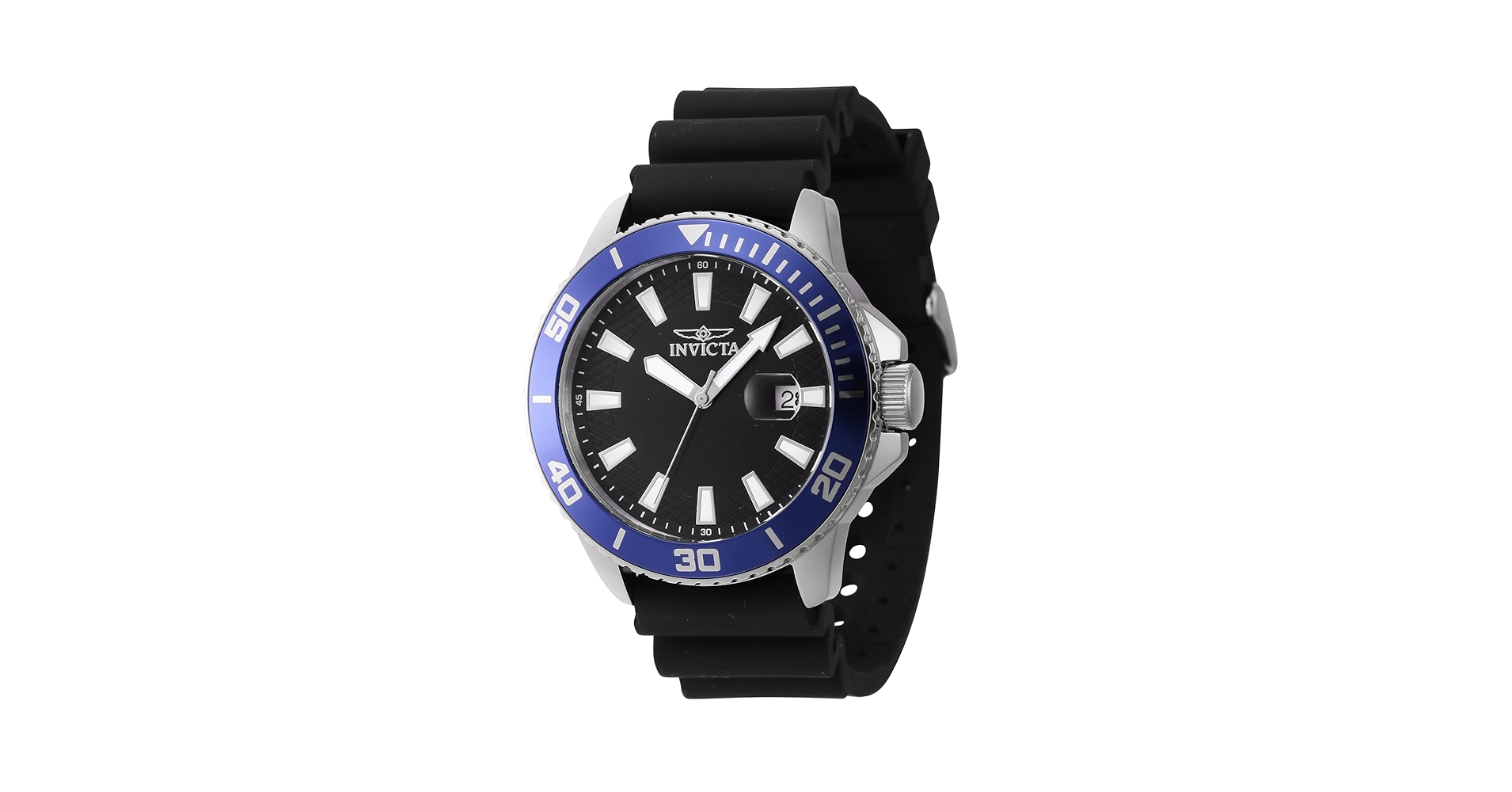 Amazon.com: Invicta Men's Pro Diver 45mm Silicone Quartz