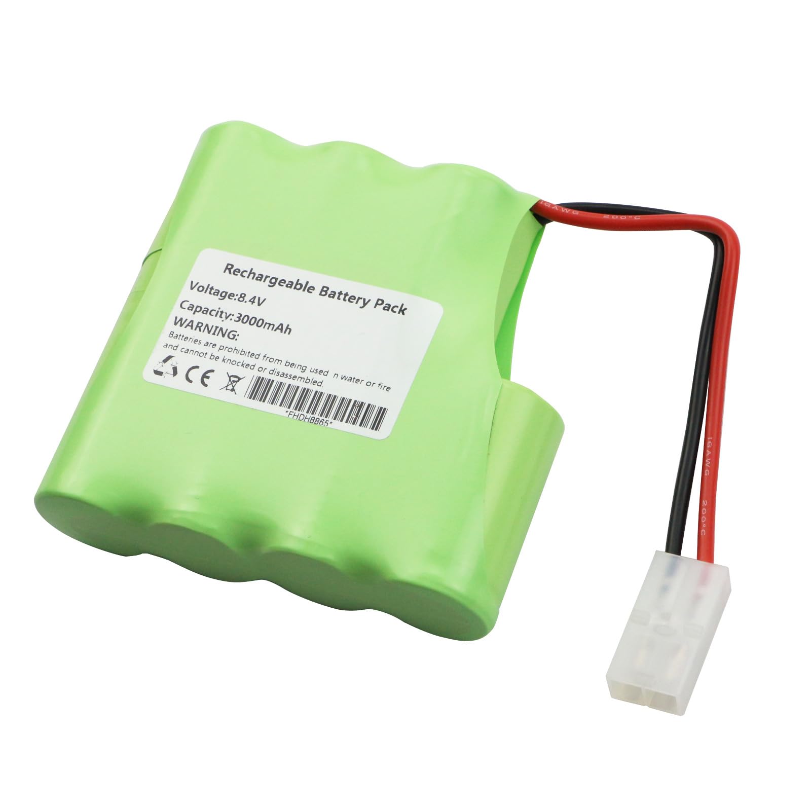 MULS Battery Replacement for PBA007-C PBA007 Pool Buster MAX CS-PBS007VX CSPBS007VX PBA007-C 3937 MEGATECH 7C2219MF 10142A007 PB-BH843-RR1P 8.4V