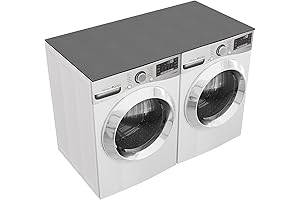 Washer Dryer Wood Cover for Enhanced Protection