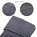 JET-BOND Thick Wool Woollen Cashmere Thigh High Knee Socks Warm Stockings Knit Sweater Thickening Leg Warmers FS03 (Thick Grey)