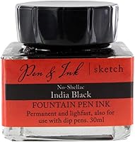 Vista 1 de Pen & Ink No-Shellac India Ink para plumas estilográficas
