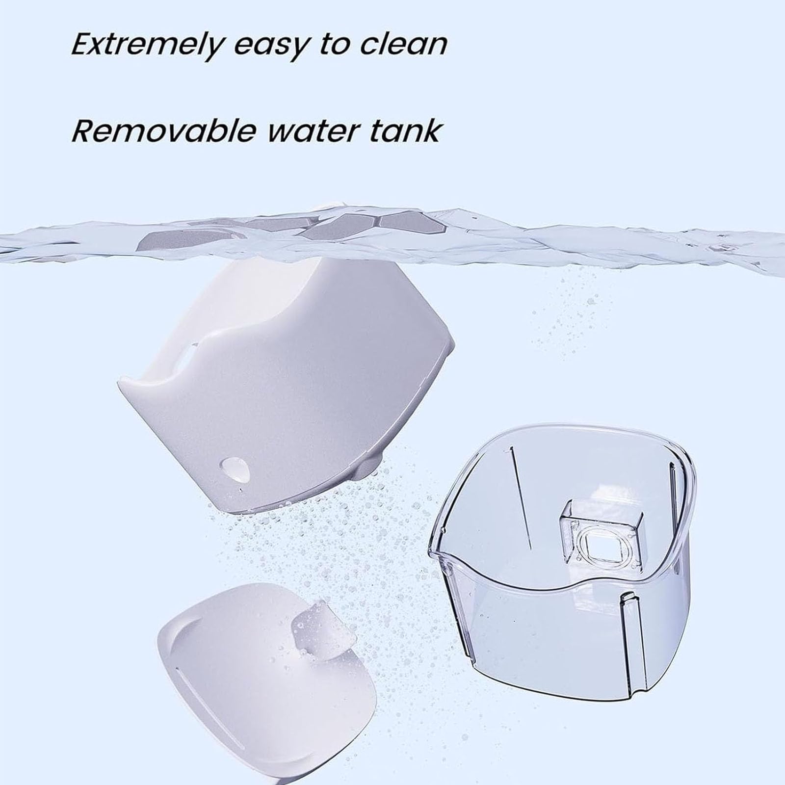 Fuente De Agua Automática para Mascotas De 1,8 L, Dispensador De Agua Autocirculante, Diseño Silencioso, Fuente De Agua para Gatos con Filtros De Repuesto, Fácil De Limpiar