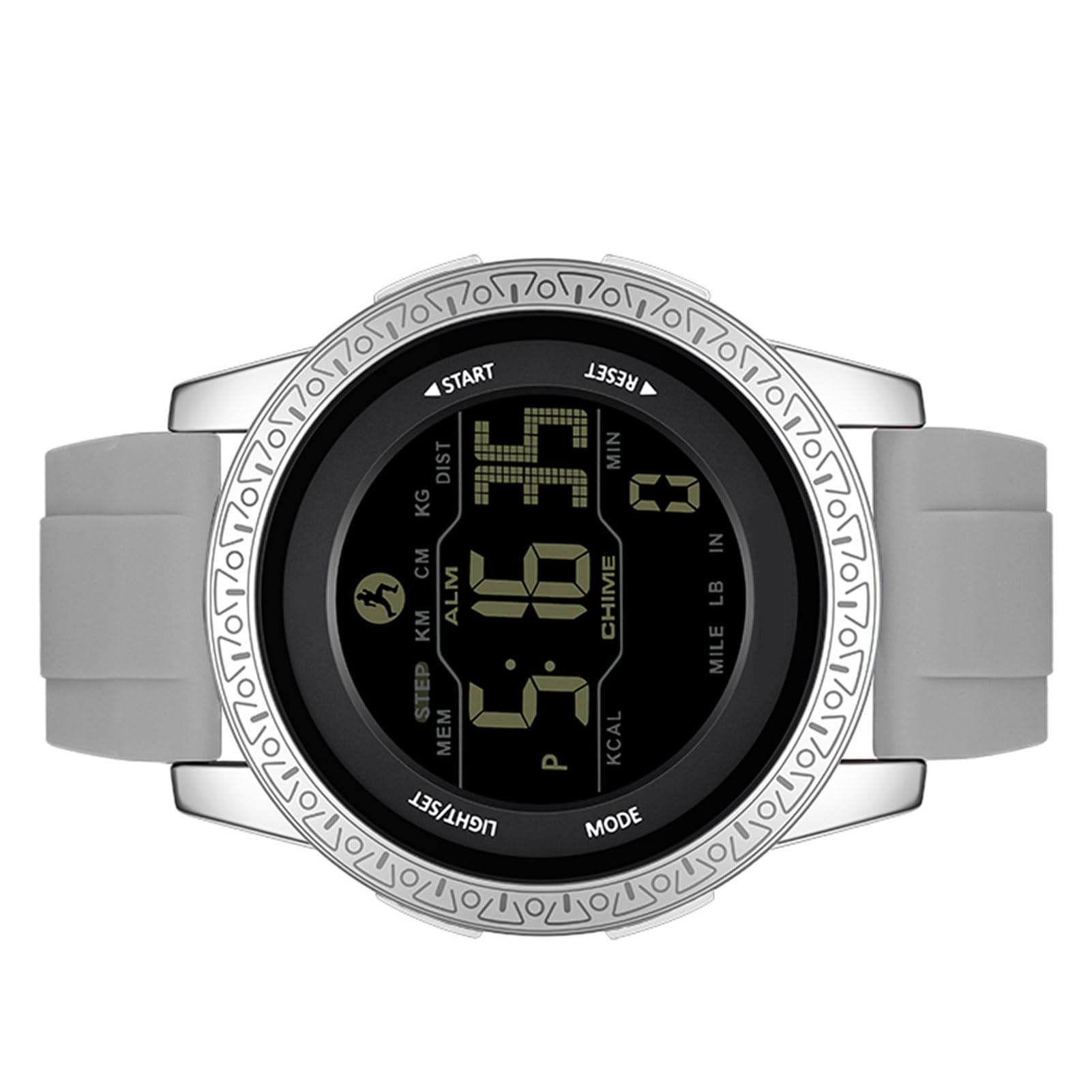 Changor Orologio Sportivo Impermeabile 50M per attività all'aperto (#3) | Display FSTN, design leggero, cinturino in silicone, cassa in lega di zinco, batteria a lunga durata