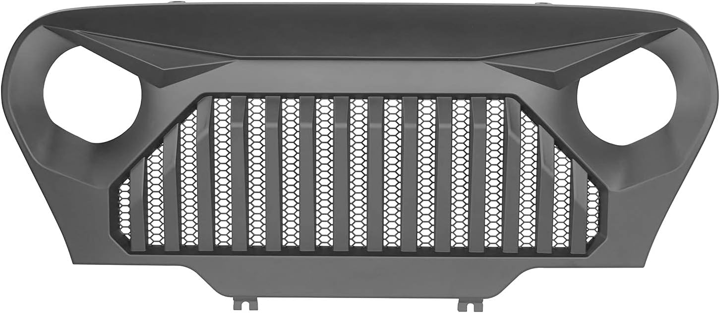 TOP оƒƒERS u-Box TJ Grill Front Vader Grille Cover Overlay w/ Mesh Insert Compatible with Jeep Wrangler TJ & TJ Unlimited 1997-2006 Bеѕt Rеvіеw u-Box TJ Grill Front Vader Grille Cover Overlay w/ Mesh Insert Compatible with Jeep Wrangler TJ & TJ Unlimited 1997-2006