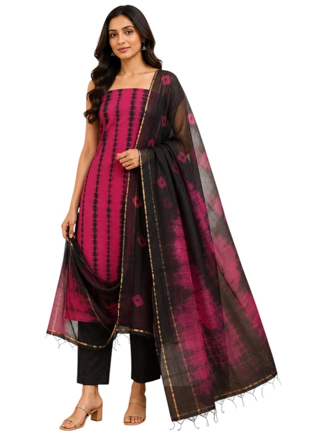 leheriya.com Leheriya Pure Kota Doria Cotton Hand Block Printed Salwar Suit-picture-31
