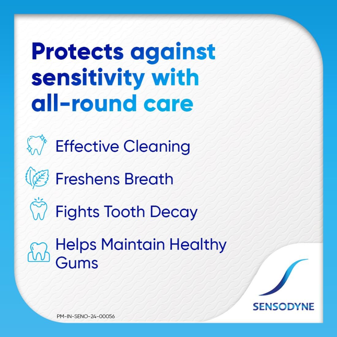 Sensodyne Toothpaste Fresh Mint | Daily Sensitivity Relief Tooth Paste Pack of 1-150g | Dentist Recommended | Everyday Use Paste, Fresh Breath, Fights Tooth Decay, Maintain Healthy Gums product image 5