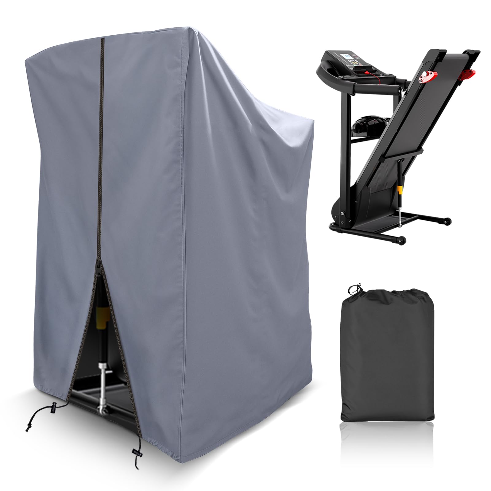 XYZCTEM Treadmill Cover - Dustproof Waterproof Folding Treadmill Cover for Indoor Outdoor Use