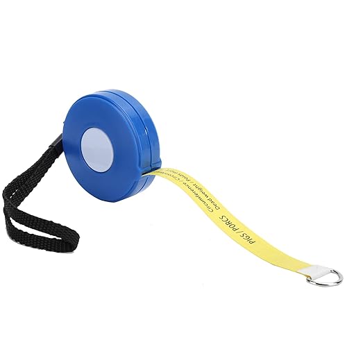 Miniatura 8 de Cinta métrica de peso de ganado, equipo de medición retráctil de animales de granja de 8.2 ft, parte del cuerpo de cerdo, circunferencias