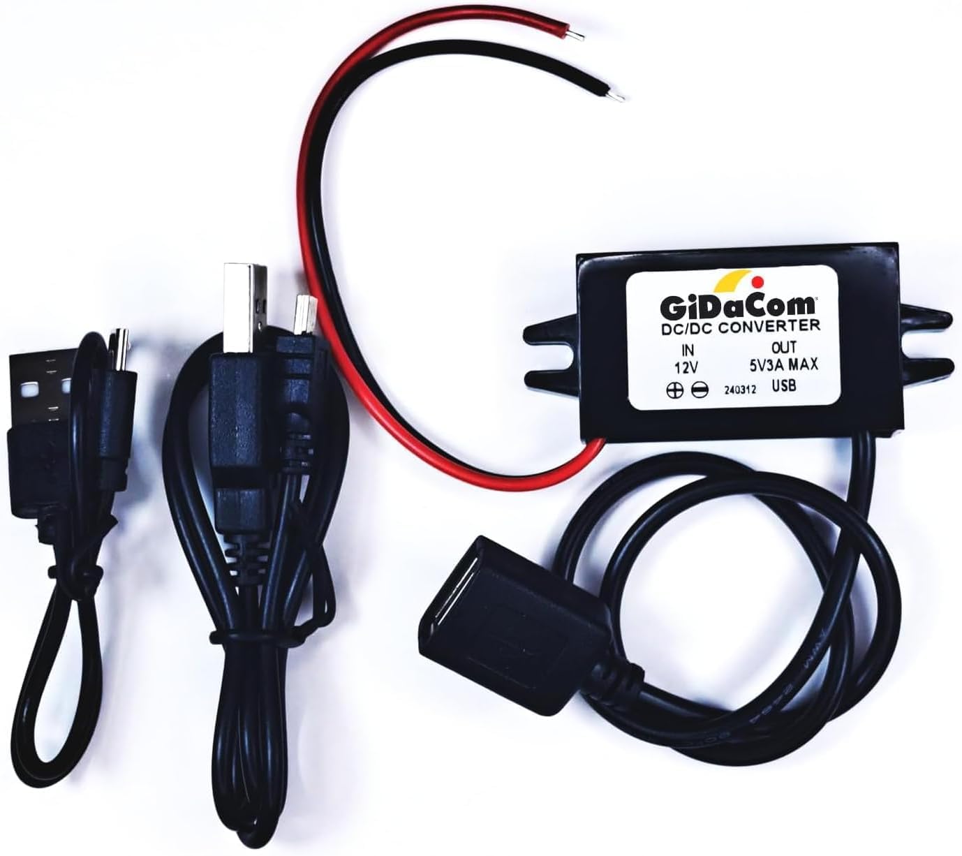 Step Down 12V to 5V Mini USB GPS F10