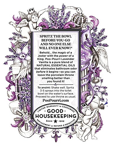 Image of Poo-Pourri Before-You-Go 16 Ounce Refill Bottle, Lavender Vanilla