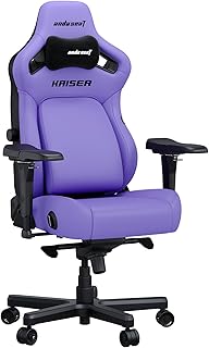 Anda Seat Kaiser 4 Gaming Chair for Adults - Large Reclining Video Game Chairs with 4-Level Pop-Out Lumbar, Stain-Resistan...