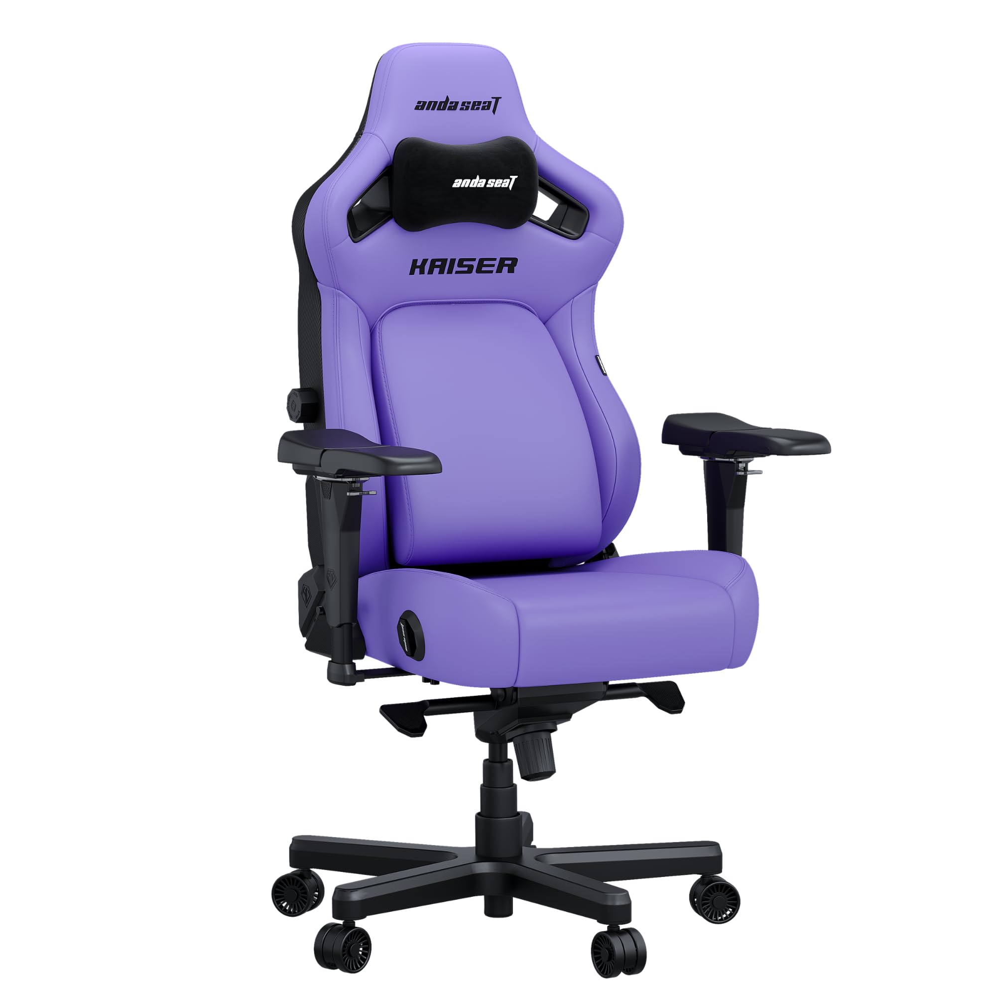Anda Seat Purple Kaiser 4 Series Premium Gaming Armchair Padded Seat