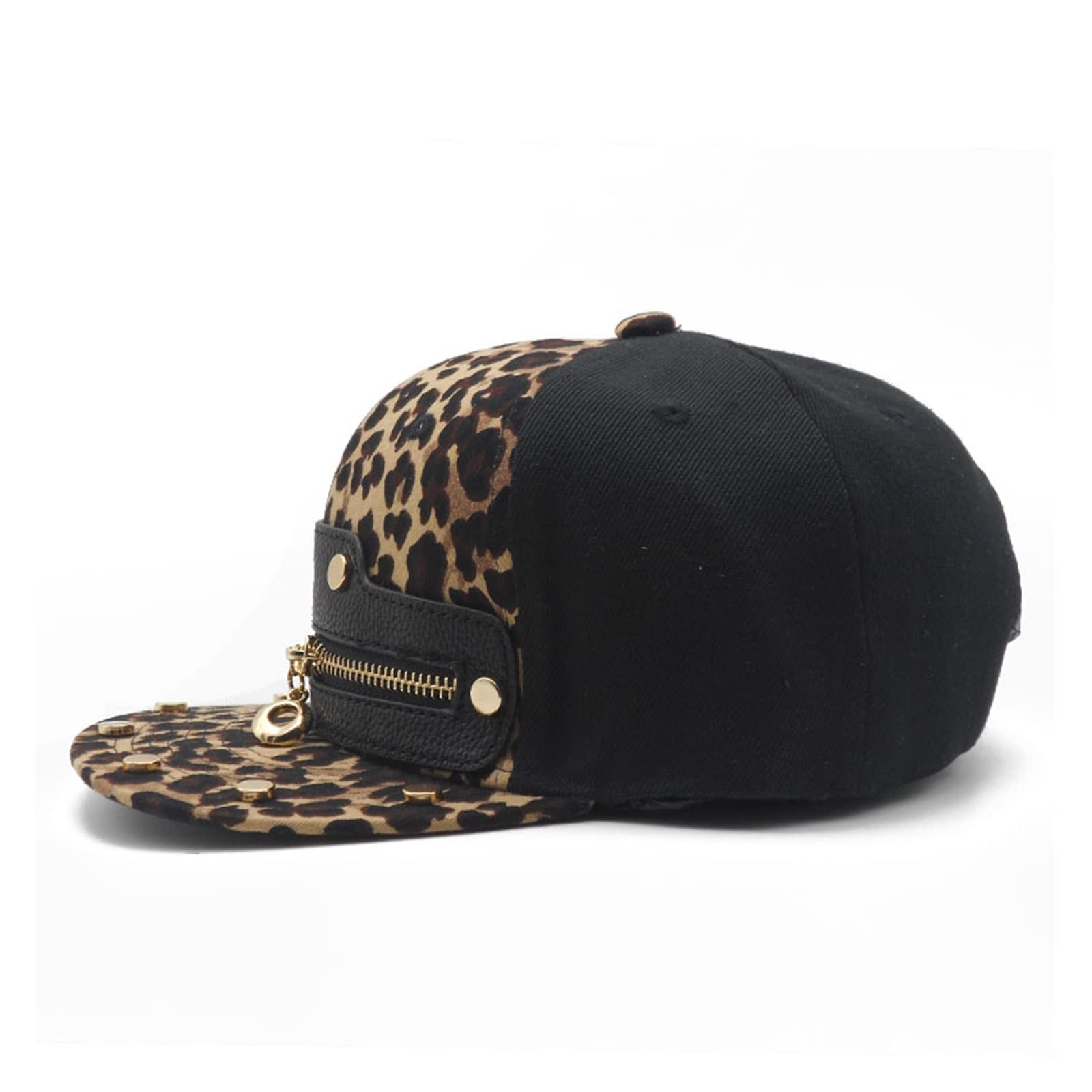 Cappellino da Uomo Hip Hop Fashion Stampa Cappelli con Cerniera Cappellino Estivo da Baseball all'aperto Casquette