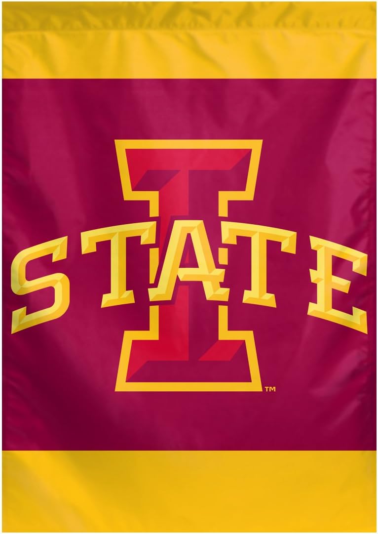 NCAA Iowa State Cyclones Two Sided Vertical Banner, 28 x