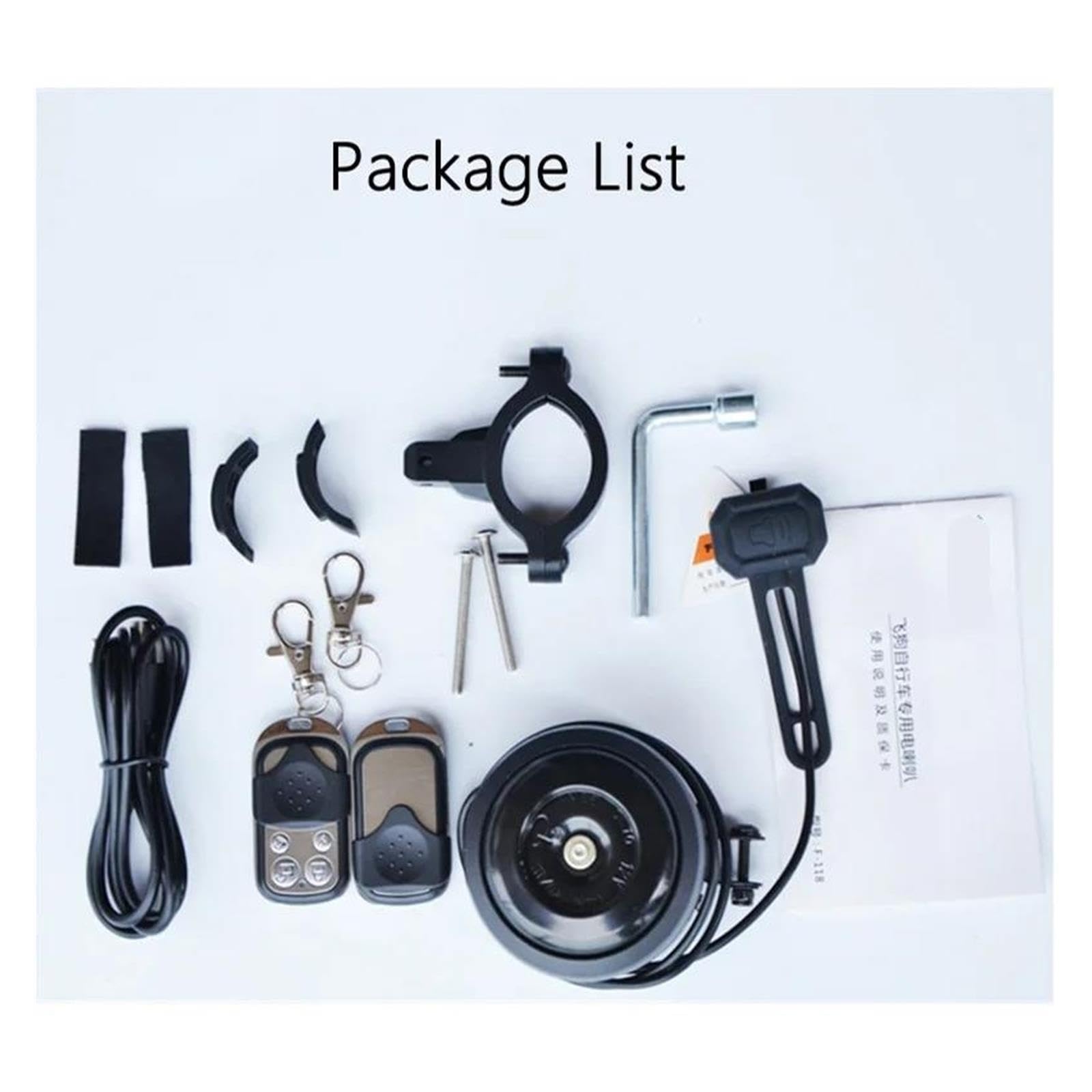 1 Cloche de vélo avec Chargement USB.