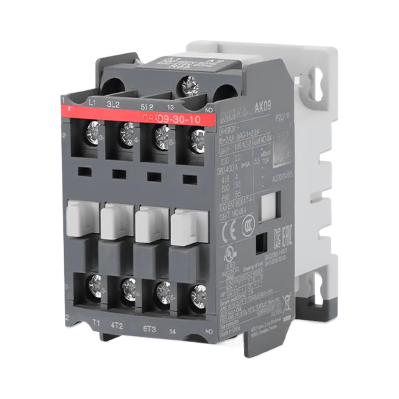 AC-Schütz 09-30-10 220V 18A 25A 32A 40A 50A 65A 80A 95A 150A 110V(220-230V ;185-30-11)